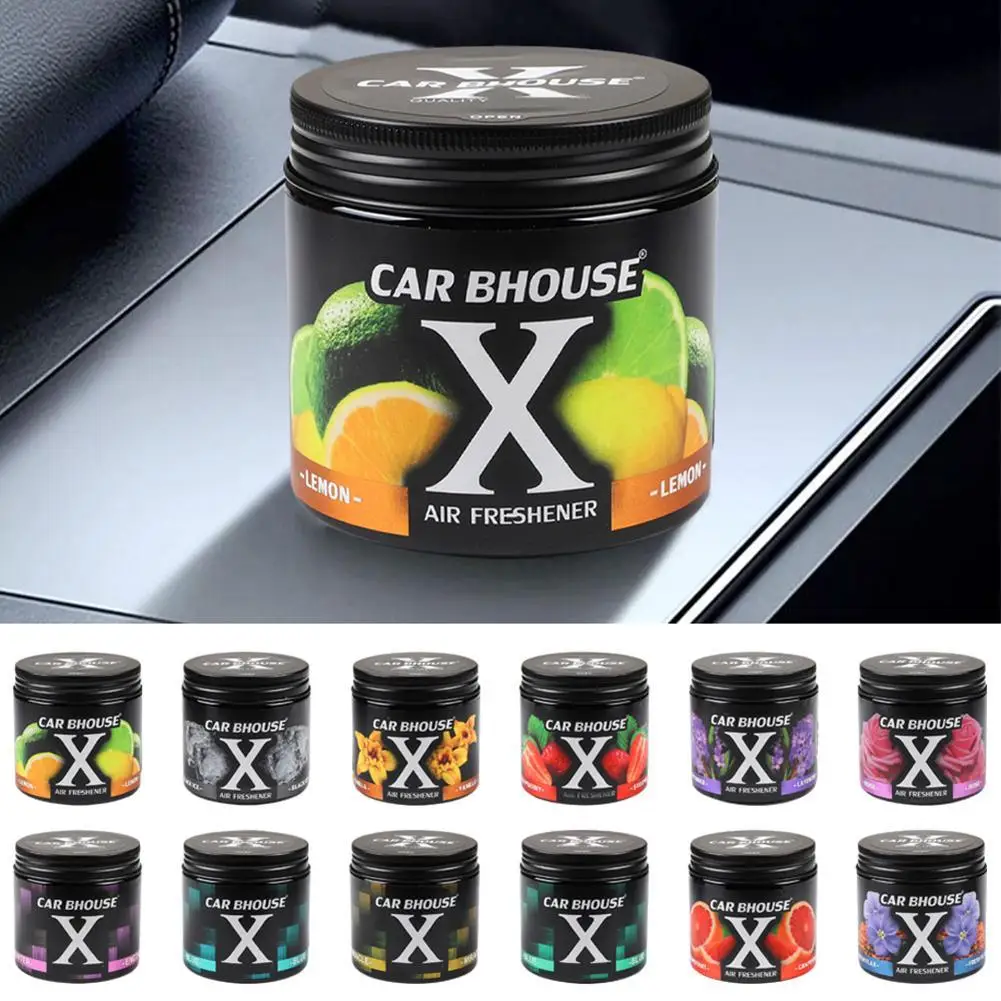 Car Air Freshener Solid Cologne Lavender Lemon Auto Accessories Vanilla Good Smell Odor Eliminator Essential For Home Close S9R9