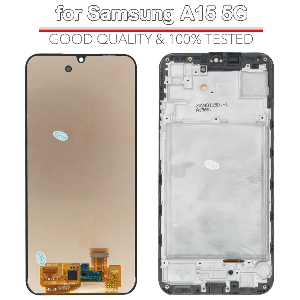 Wyświetlacz LCD do Samsung Galaxy A15 5G A156B A156U A156E, ekran dotykowy, digitizer, kompletny moduł wyświetlacza do Samsung Galaxy A15 5G — zdjęcie produktu 3