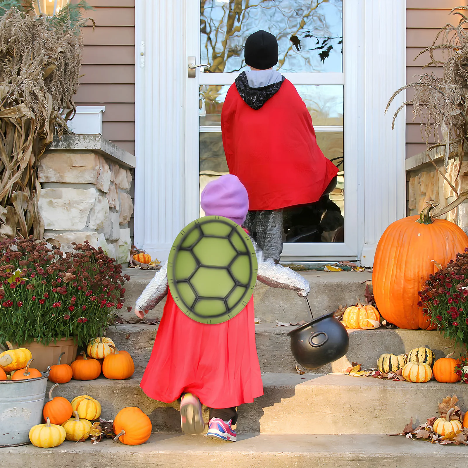 

Turtle Shell Costume for Halloween Cosplay Dress Up Accessory Tortoise Outfit Shell Prop Unique Design