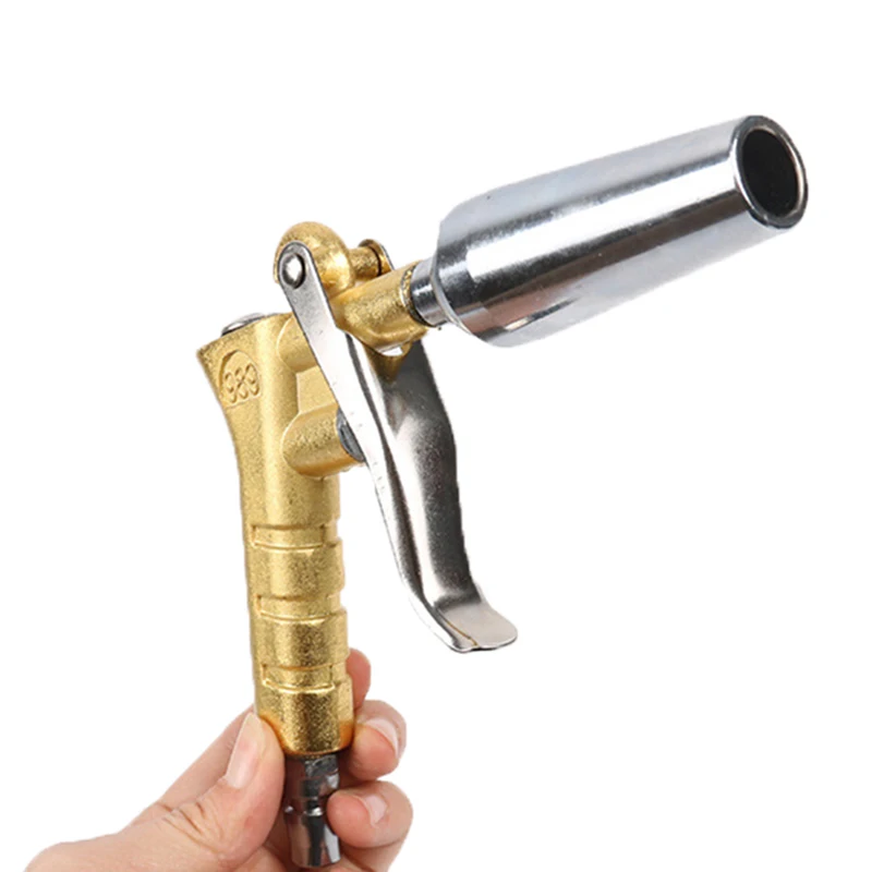 Nieuwe Tornado Pneumatische Auto Luchtblaaspistool Blaasstof Schoon Gereedschap Lucht Duster Luchtborstelsproeier Aluminium Autowasmachine