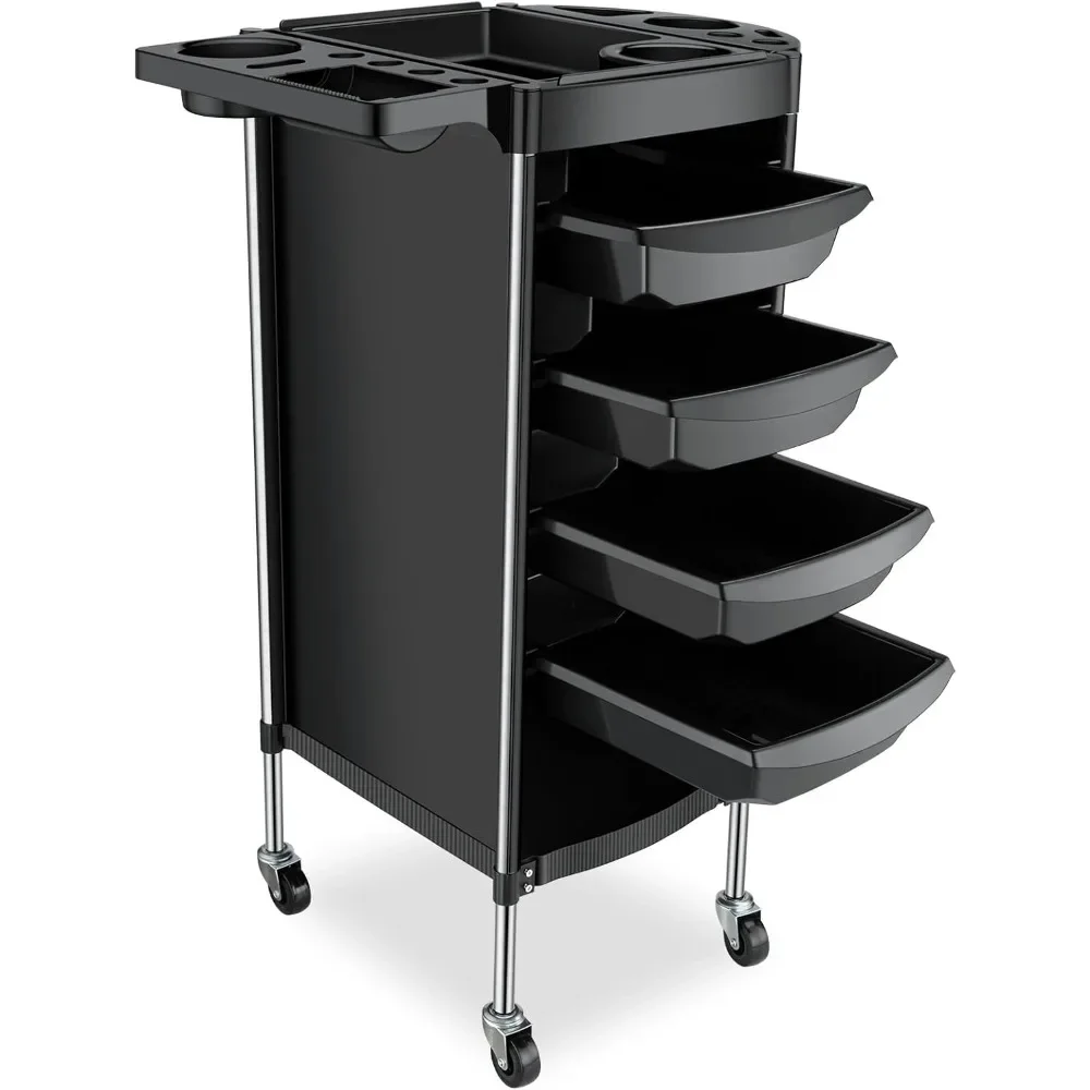 Salon trolley, Our Hair Salon Trolley Cart is made of high-quality plastic materials, which makes it hard & tough, Salon trolley