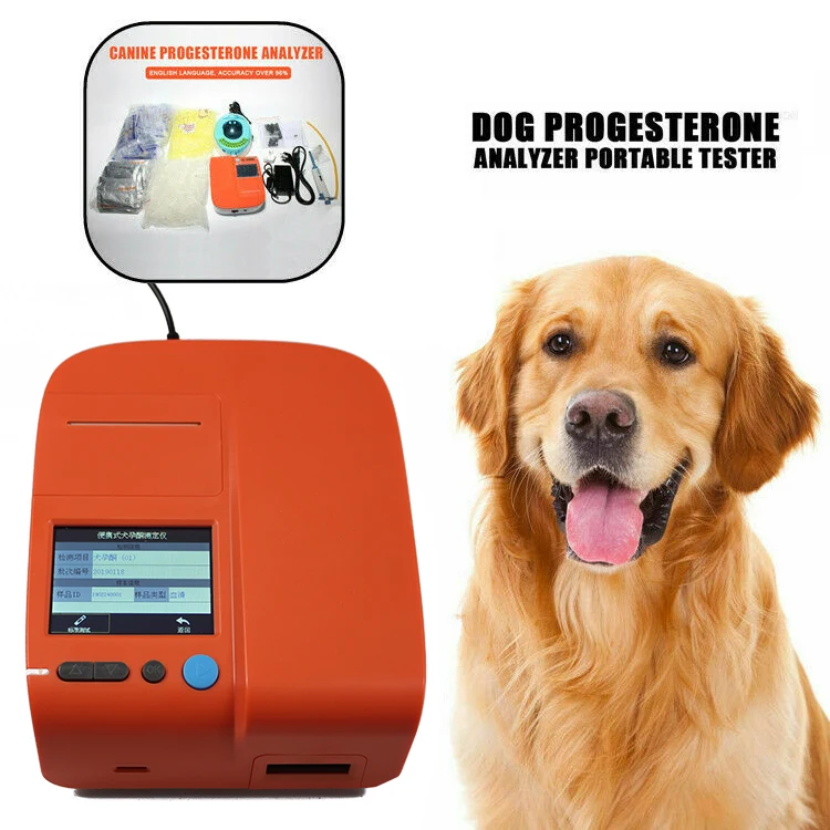 Veterinary Diagnostic Analyzer Progestrone Test Dog Machine Analyzer Canine Progesterone Testing Machine Veterinary Equipment