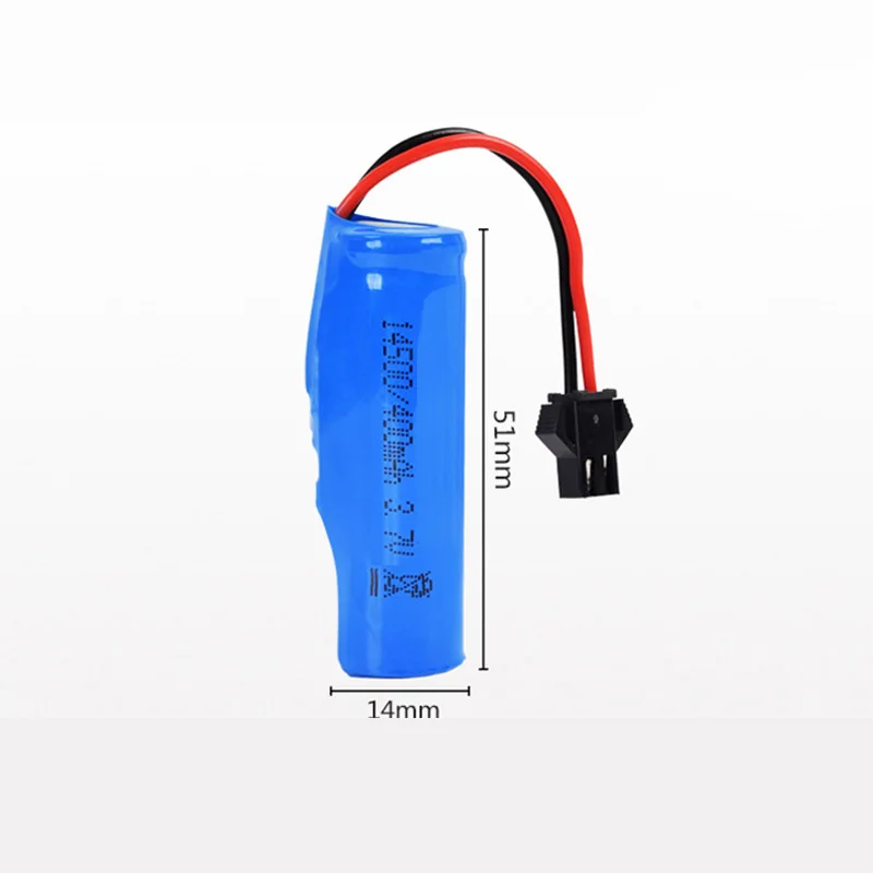 2 sztuk 3.7V 400mAh bateria Lipo część zamienna do zdalnie sterowana ciężarówka samochodów łódź Robot C2 D828 Q92 baterii akcesoria SM-2P wtyczka