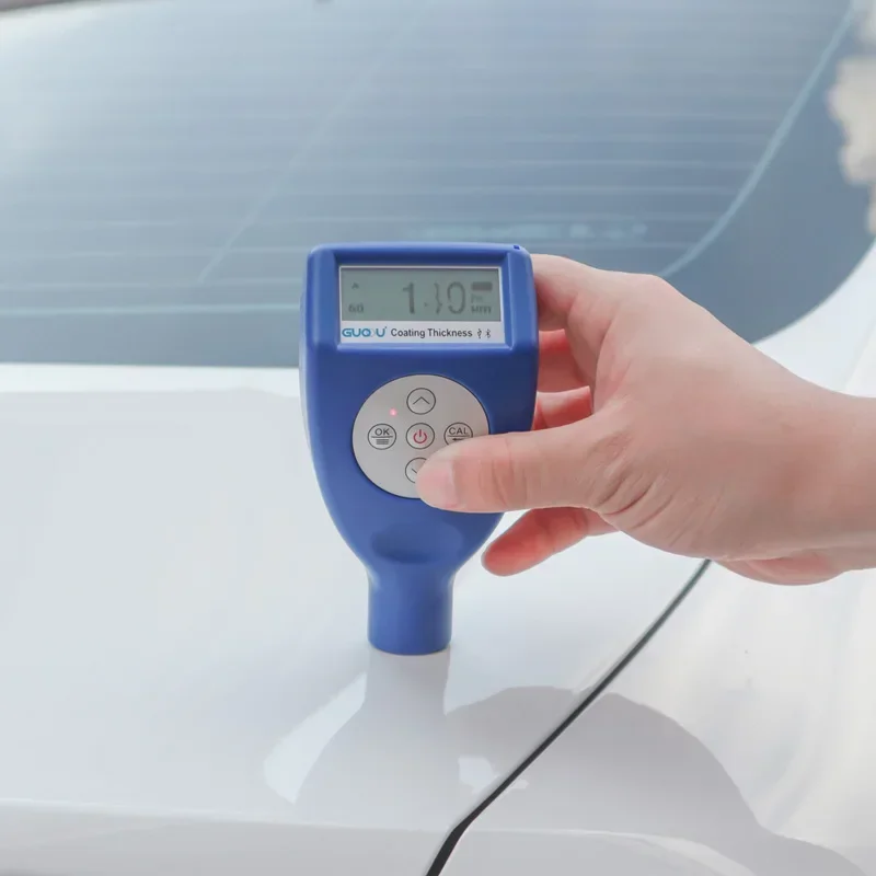 car detailing  care polishing  paint thickness gauge