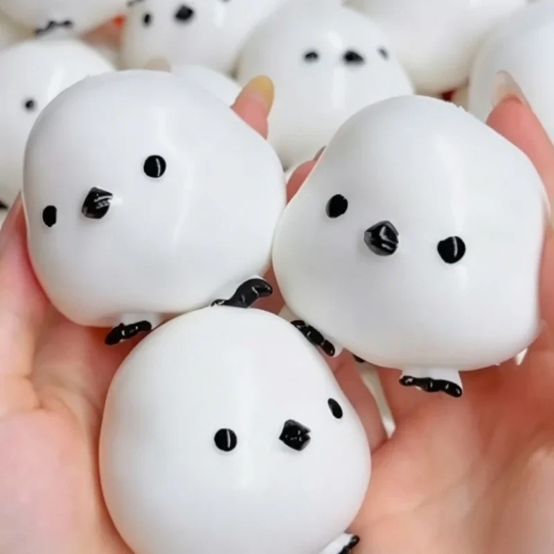 Knackiger Ball, Quetschball, Stressball, Fidget-Spielzeug, speziell geformter Quetschball, runde Blöcke, gefüllt, ASMR, Anti-Stress-Spielzeug für Erwachsene – Detail 3