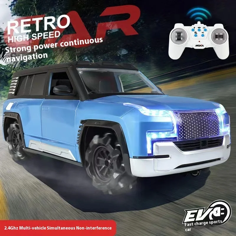 New energy charging remote control car look up at U8 model four-wheel drive skills drift fast filling sports car children's toys