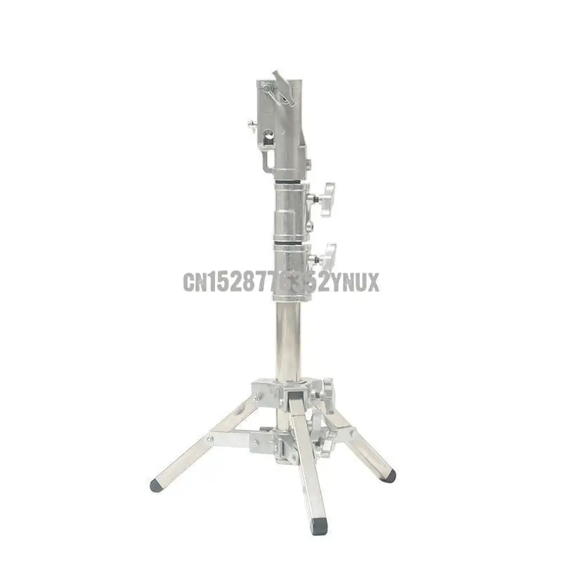 

Heavy Duty Stainless Steel Floor Wheel Tripod Stand for Photographer Photography COB Lamp Photo Studio Video Film Light 1.32m
