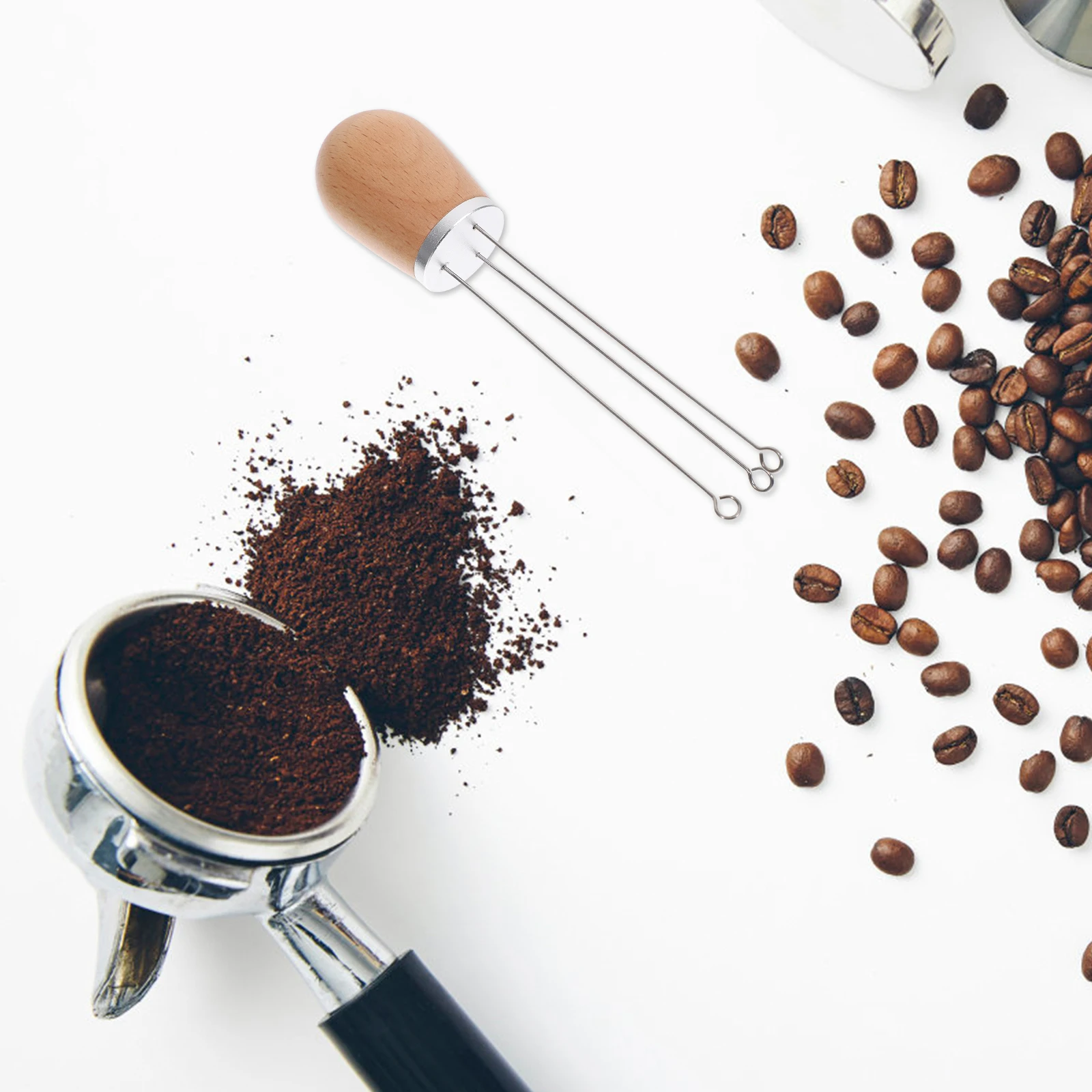 

Distribution Coffee Cloth Powder Needle Accessories Stainless Steel Espresso Machine