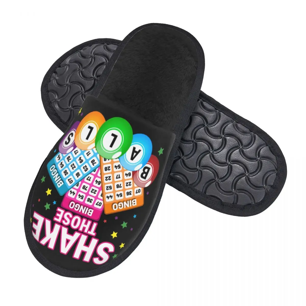 مخصص طباعة النساء هز تلك الكرات مضحك البنغو شبشب منزل دافئ دافئ رغوة الذاكرة رقيق النعال داخلي في الهواء الطلق الأحذية