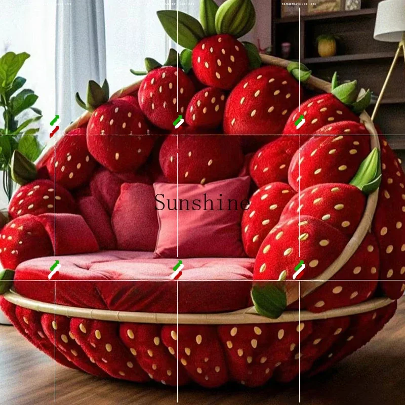 Fruit Watermelon Orange Sofa Chair Lazy Tatami Bedroom Living Room Balcony Creative Sofa Chair