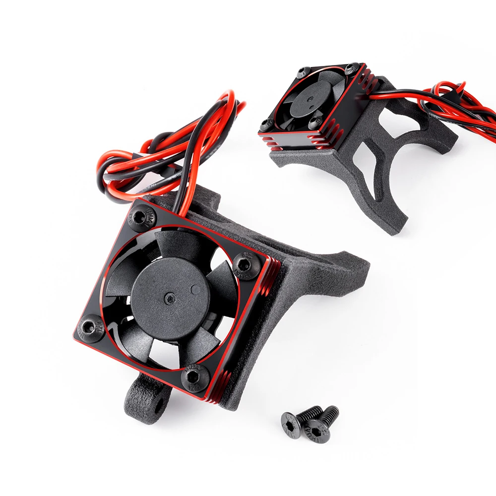 AXSPEED Motor Fast Cooling Fan Model Car Cooler Fan holder for 1/10 Team Associated RC10 RC Car Crawler Upgrade Parts