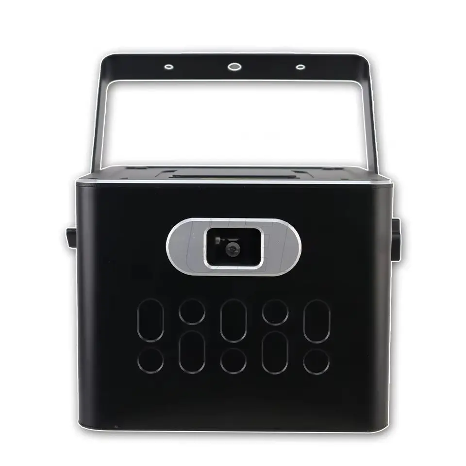 40Kpps 12W Animação Full Color Laser Scanner Beam Projetor Iluminação de Palco Com Controle ILDA DMX Para Decoração de Festa Dj Discoteca