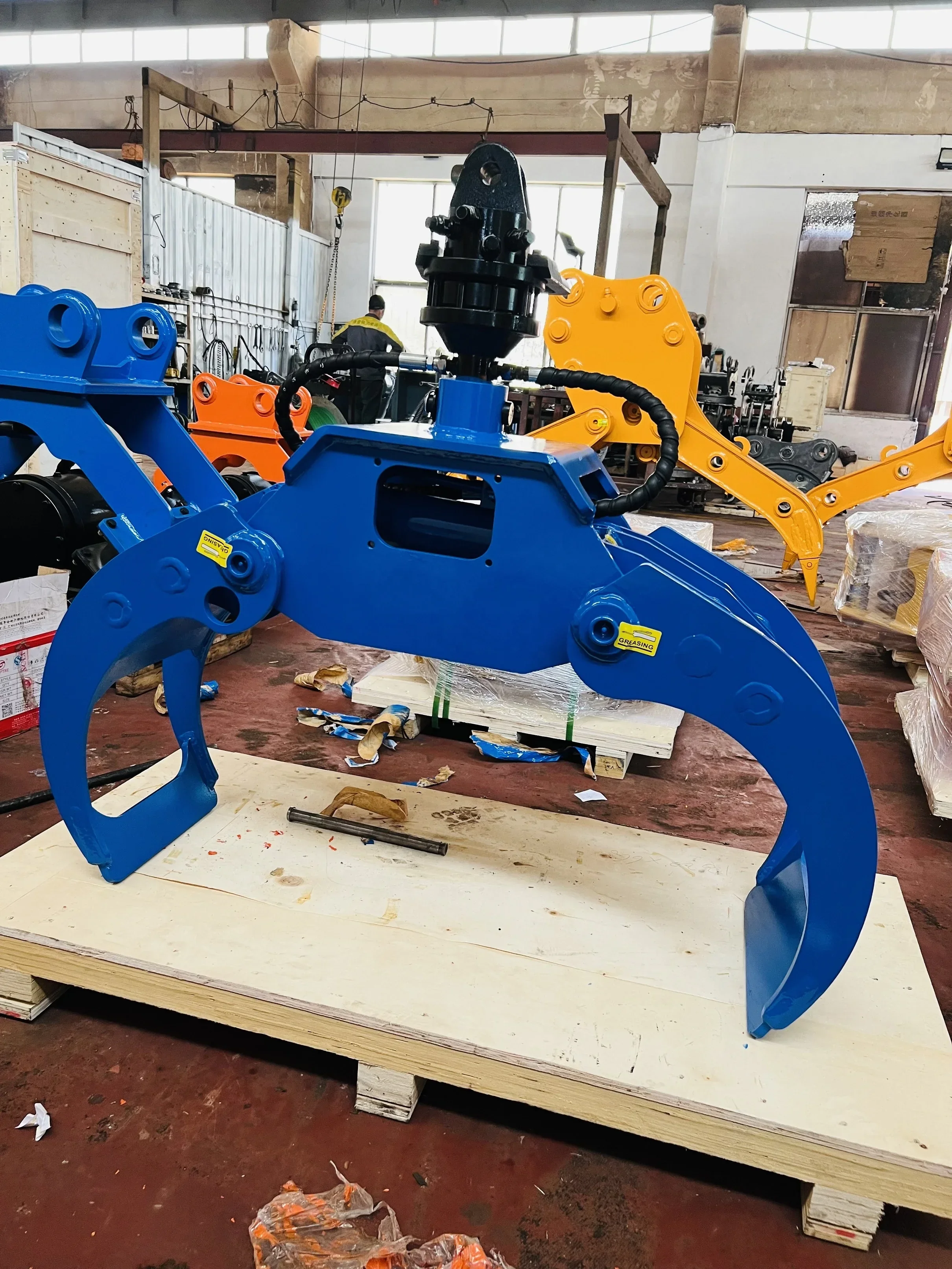 

Hot sales Wood Timber log Grapple for Tractor trailer excavator