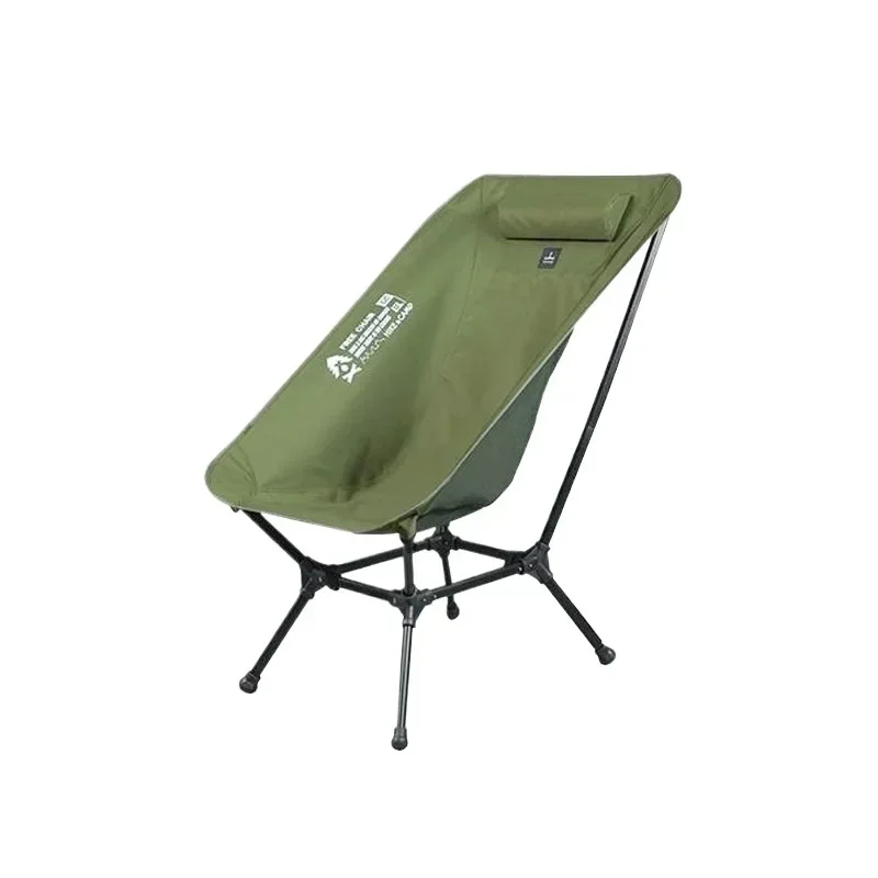 aluminum alloy high back moon chair camping folding chair square free recliner enlarged