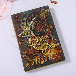 Animal Diary A5 Vintage Notebook Hardcover Antique Gift Stationery Boys Travel Journals School Office Writing