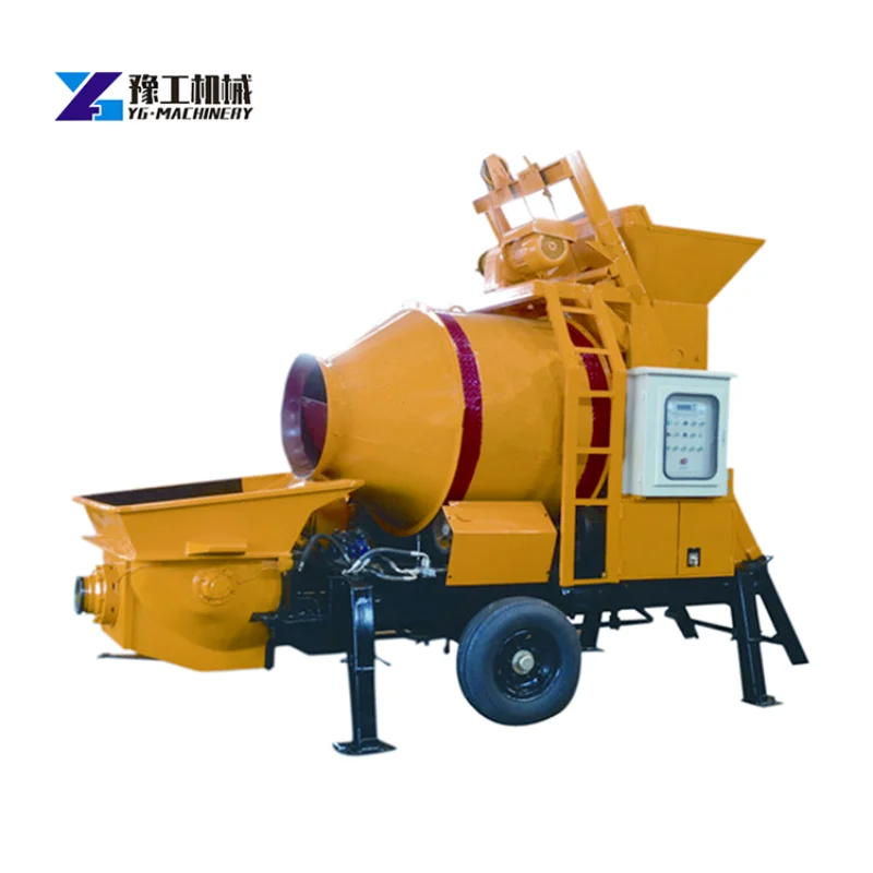 Chinese Factory Supply HBT30 Diesel Cement Sand Concrete Pump with Diesel Engine for Buildings and Roads