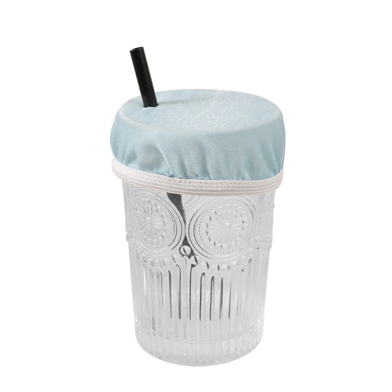 Unisex Cup Condoms Outdoor Cover with Straw Hole for Drink Protector Artifact Tool for Women Female Drop Shipping