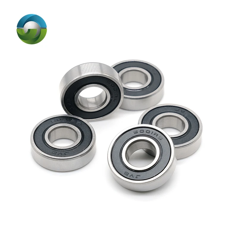 5 SZTUK 6001RS 12x28x8mm Łożysko Miniaturowe Kulkowe Głębokorowkowe Uszczelnione Klasy Silnikowej ABEC-7 Seria 60,62,63,67,68,69,638