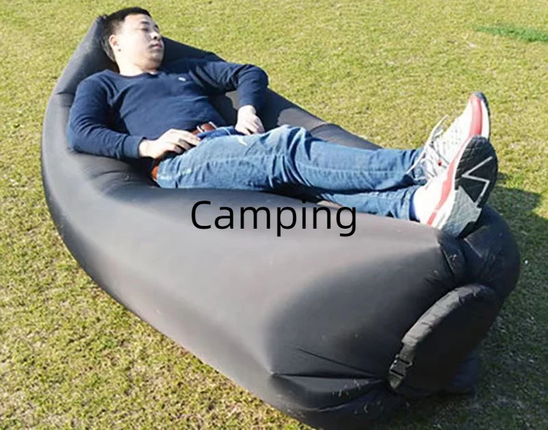 Super light lazy air sofa outdoor sofa Sleeping bag Field inflatable sofa bed cushion sleeping bed