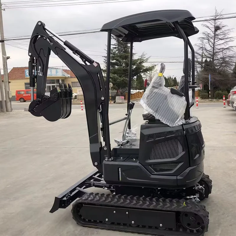 Customized CE Excavator mini 1.8 Ton EPA Euro 5 Kubota Engine Crawler Digger Farm Mini Digger