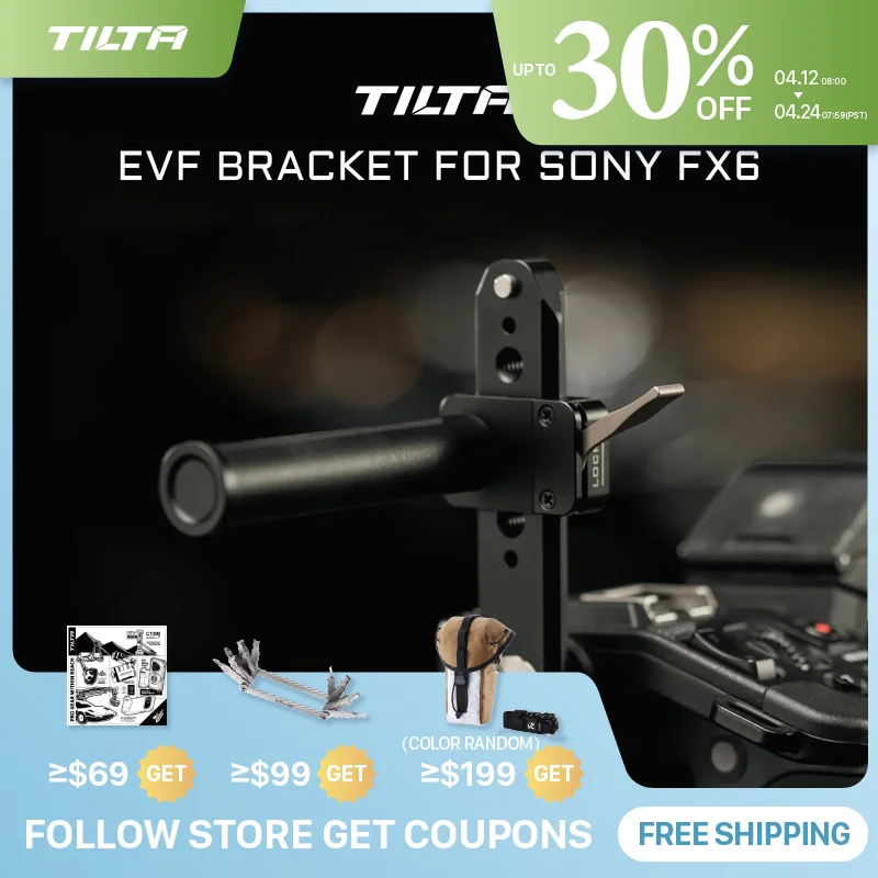 TILTA ES-T20-EB EVF Bracket for Sony FX6