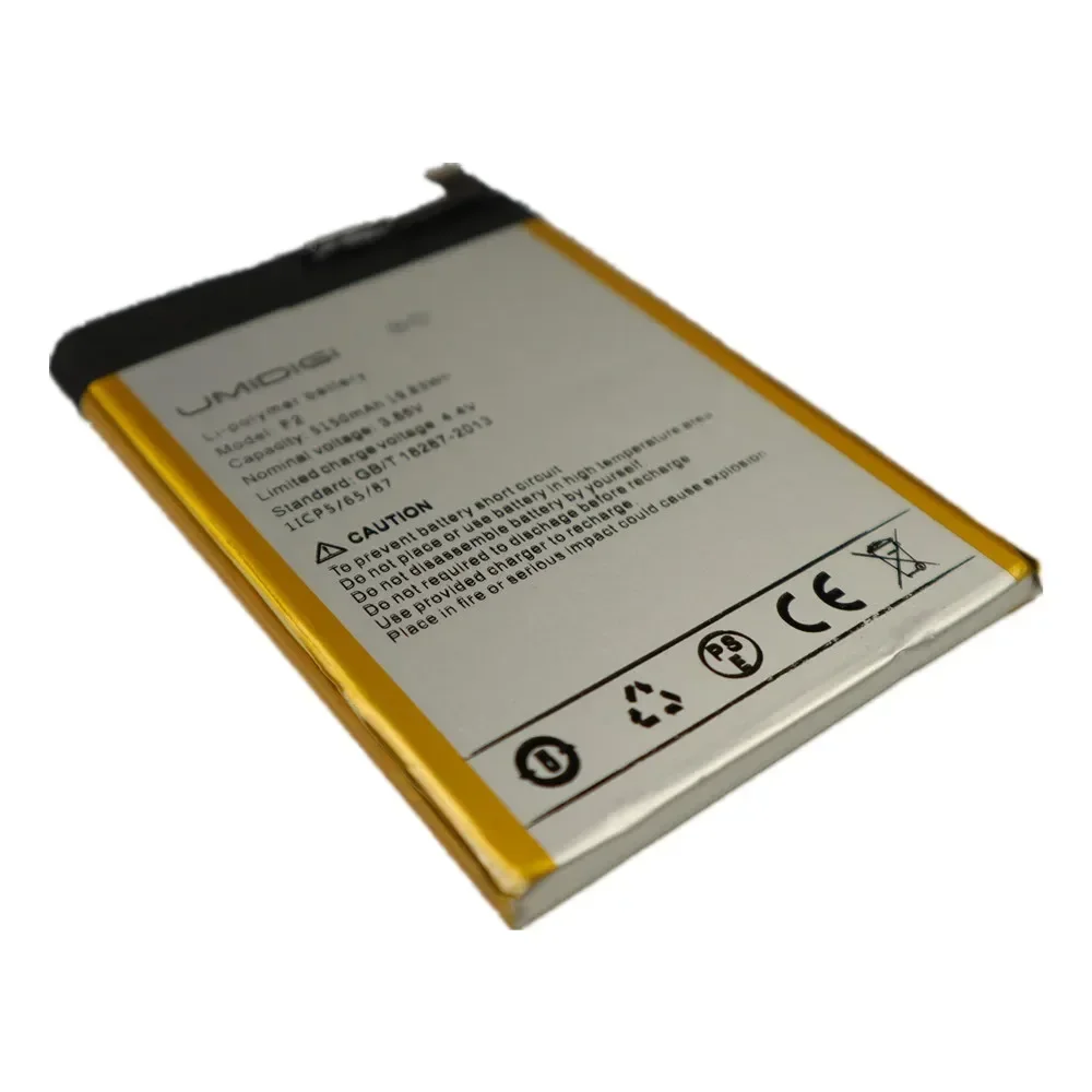 2025 Original Battery For UMI Umidigi A5 A7 A7S A9 Pro A13S A11 Pro Max Bison GT2 X10S X10G F2 F1 Play Power 3 S2 Lite S3 S5 Pro image 3