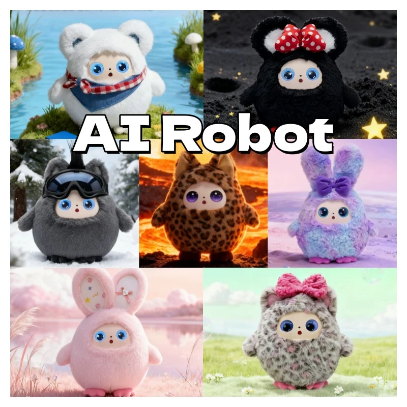 Jouet de dialogue intelligent AI, robot de bureau Deepseek, compagnon vocal, Bluetooth, jouets tendance, ornements, cadeau d'anniversaire, cadeau de fête