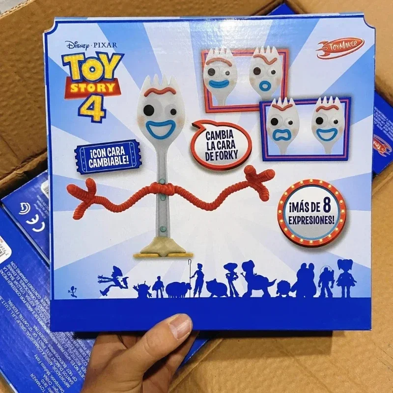 

Anime Toy Story Forky Action Figure Desktop Model Ornaments Plastic Interchangeable Toy Collection Children Birthday Gifts