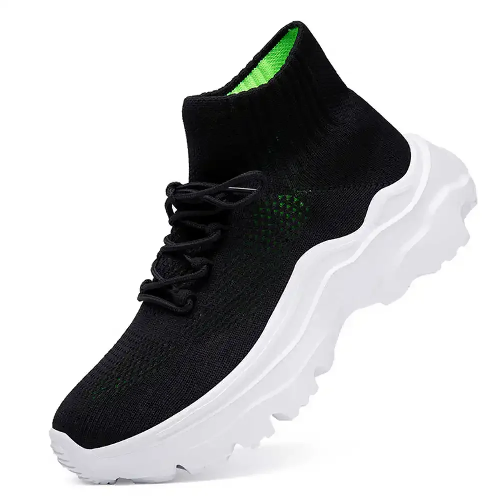 High-cut Thick Heel Shose Casual Basketball Sneakers 46 Size 44 Men's Shoes Sports Tenys Brands Price Sports Famous Brand