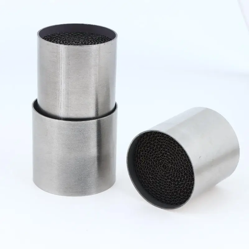 New Universal Motorcycle Exhaust Honeycomb DB Killer Reduce Noise High Torque At Low Speed Gas Purification Treatment