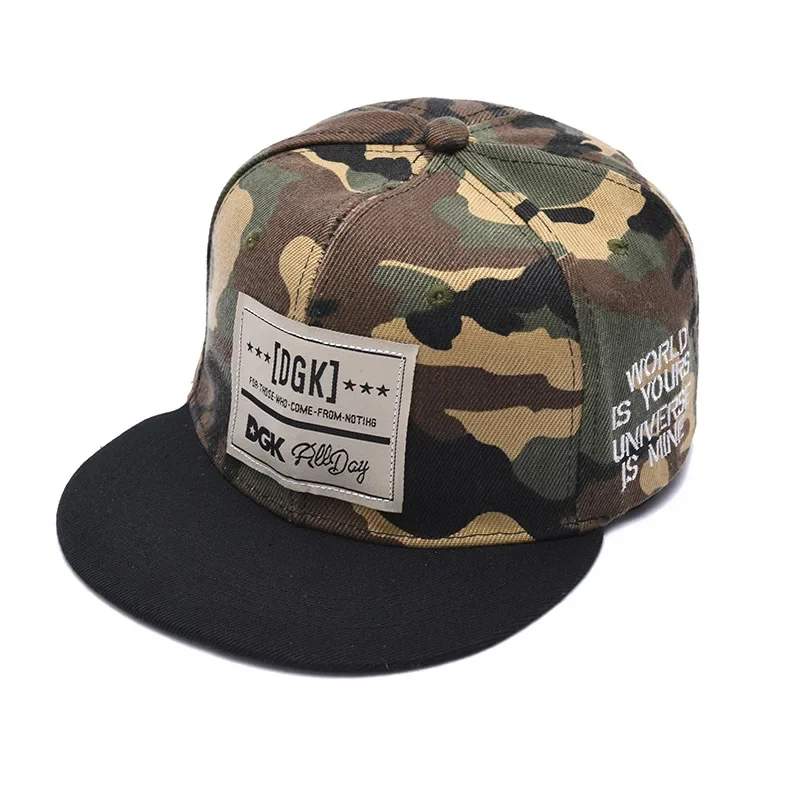 

Camouflage Snapback caps Cotton sun hats For men Hip Hop Baseball cap Street Dance Decorative Hat Kpop caps NEW 2023