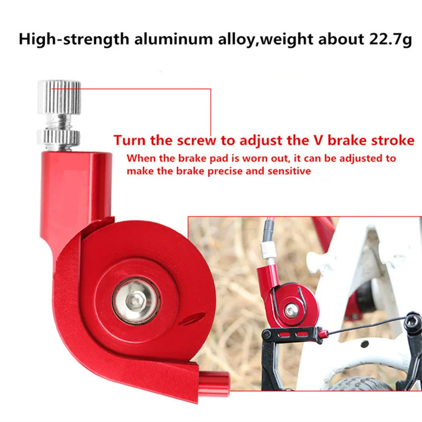 Folding Bike V Brake Stroke Converter Snail Road Bicycle Travel  Cable Shifter Adjuster Adapter