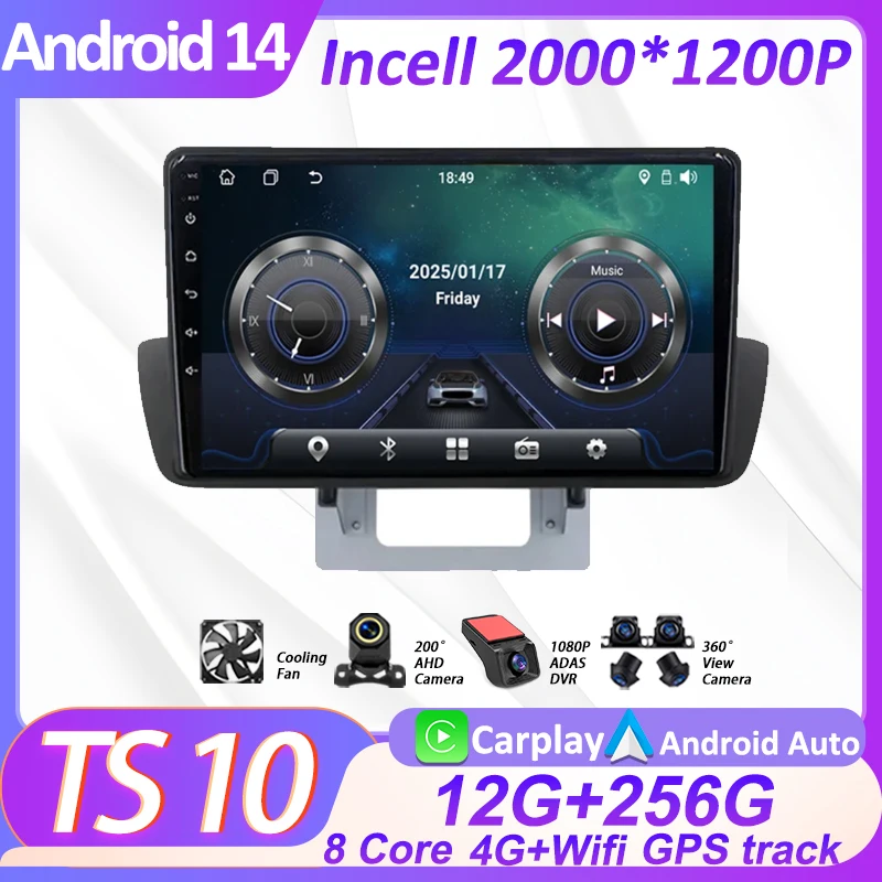 

2Din Android Car Radio Multimedia Player For Mazda BT50 2012 2013 2014 2015 2016 2017 2018 Autoradio CarPlay Navigation GPS Wifi