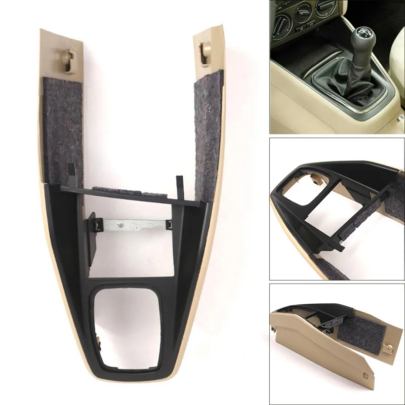 Car Armrest Box Central Channel For VW Golf Jetta Bora MK4 1998-2000 2001 2002 2003 2004 Auto Center Console Middle Tunnel Trim view 6