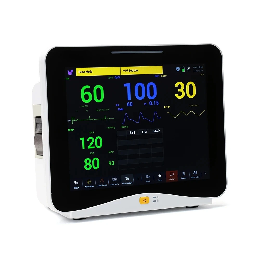 Lexison PPM-H12V 12.1inch Touch Screen Multi-parameter Patient Monitor-  for Use for Pets