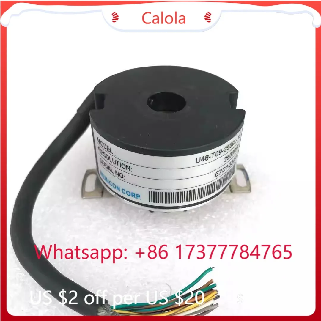 

U48-T09-2500L-15D поворотный энкодер, выход линии 2500ppr