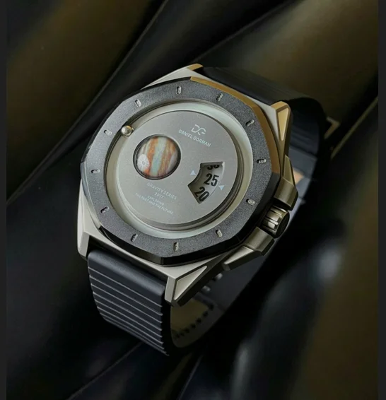 Gorman Original Unique Man Wristwatch Waterproof Magnetic bead Men's Clock Silicone Strap Quartz Sports Watches For Men Reloj