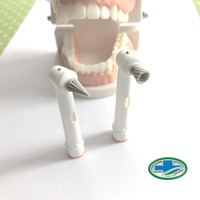 Lit-Pack (manufacturer) Teeth Whitening Polish Head Dental Kit for Oral B Rotary Electric Toothbrush with Polisher Tooth Paste