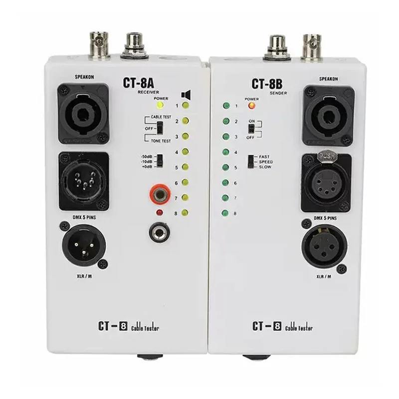 CT-8 Professional Multi-Purpose Audio Cable Testing Instrument Engineering Wiring Diversity Cable Testing Room