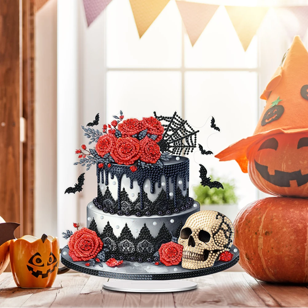 

2D Flat DIY Diamond Painting Tabletop Ornaments Kit for Home Office Desktop Decor Bedroom Table Decoration for Adults Beginner