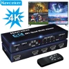 HDMI 4x1 멀티 뷰어 스위처, 심리스 쿼드 스크린, 실시간 멀티 뷰어 스플리터, IR 포함 4 in 1 out HDMI 스위치 어댑터 1