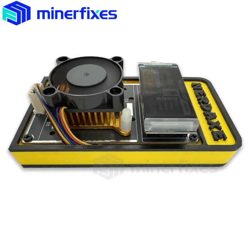 NerdAxe Ultra DIY Miner 500GH/S 12W BM1366 ASIC Chip Bitcoin Miner Open-Source ASIC Miner BTC Miner Cypto Miner Bitaxe Supra
