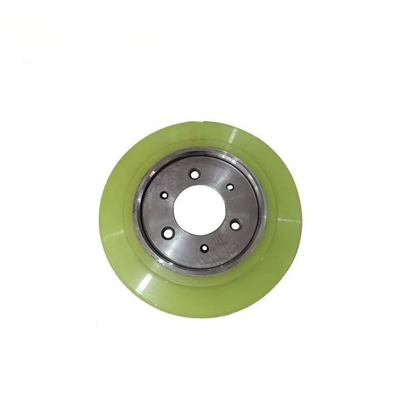 Suitable for Fbr15 Electric Forklift Parts Wheels Electric Stroller Polyurethane PU Drive Wheels 330 * 145-180