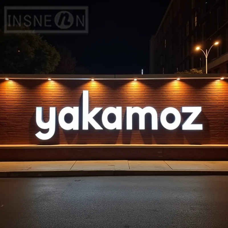 Custom LED Illuminated Frontlit 3D Metal Letters For Business Storefront Outdoor Waterproof Advertising Signage