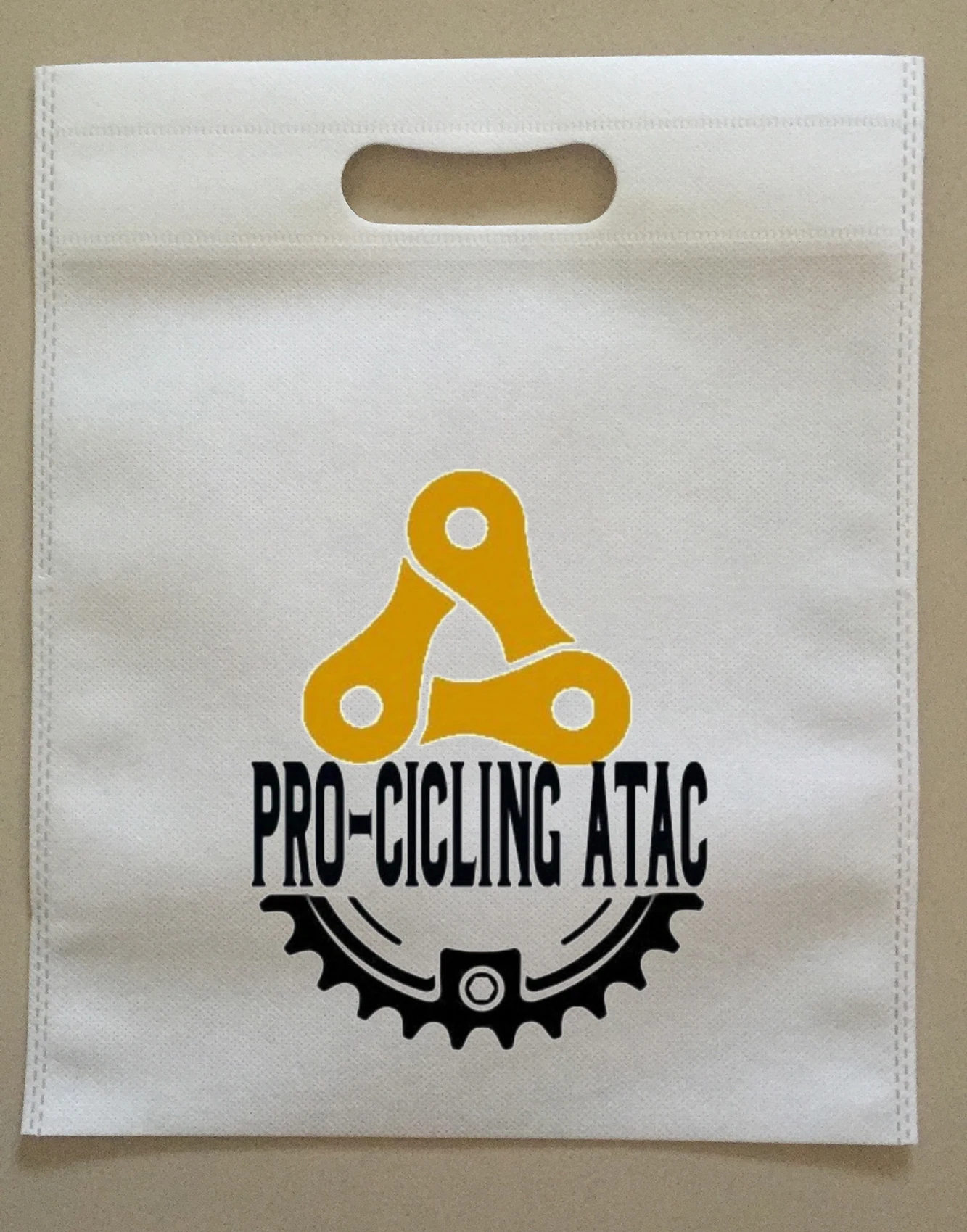 

30*40cm non woven bag customize logo one side print