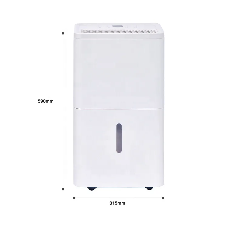 Electric 6.5L Touch Screen Led Display Intelligent Control Humidity Home Use Portable Dehumidifier