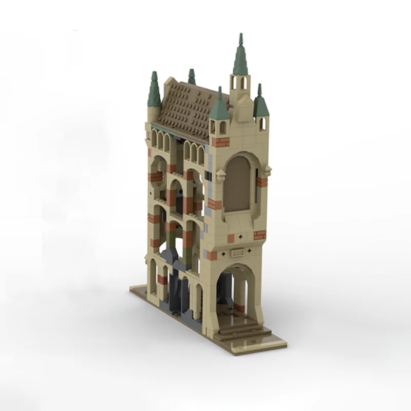 527 قطعة MOC ممر غريب وحدات نموذج اللبنات هدية الكريسماس العمارة اللعب تجميع DIY فكرة التعليم الاطفال #6