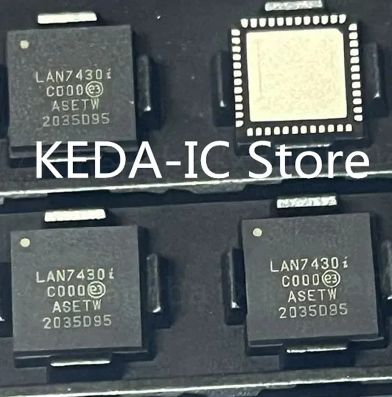 

1-50 шт./лот LAN7430-I/Y9X LAN7430i VQFN48 Новый оригинал