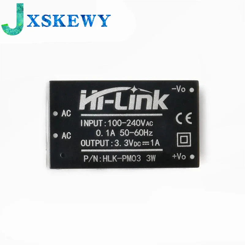 HLK-PM01 HLK-PM03 HLK-PM12 AC-DC 220V to 5V/3.3V/12V mini power supply module,intelligent household switch power supply module