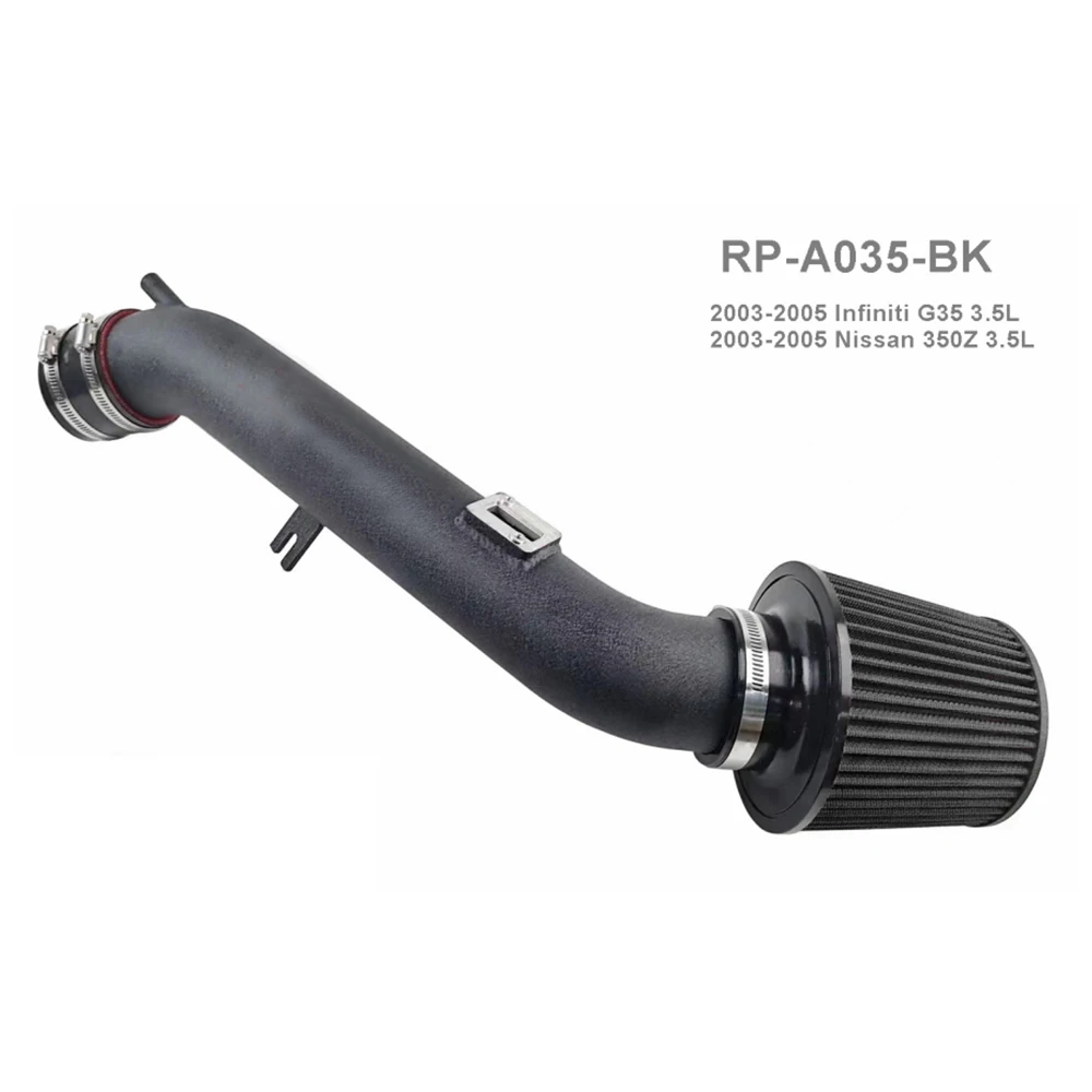 High Flow Cold Air Intake Filter Pipe Kit for Infiniti G35 3.5L Nissan 350Z 3.5L 2003-2005 Car Cold Air Intake Kit Performance